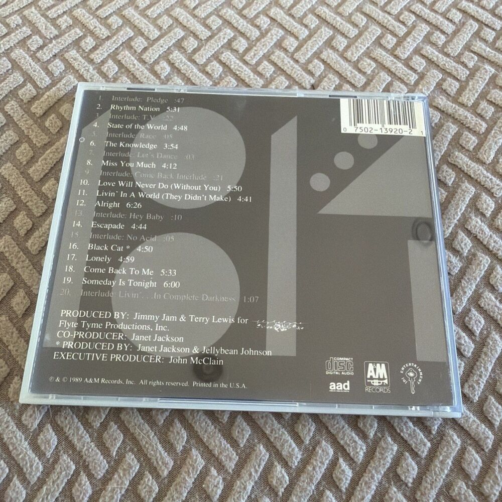 Janet Jackson's Rhythm Nation : 1814 CD Import (2000) - Picture 2 of 5